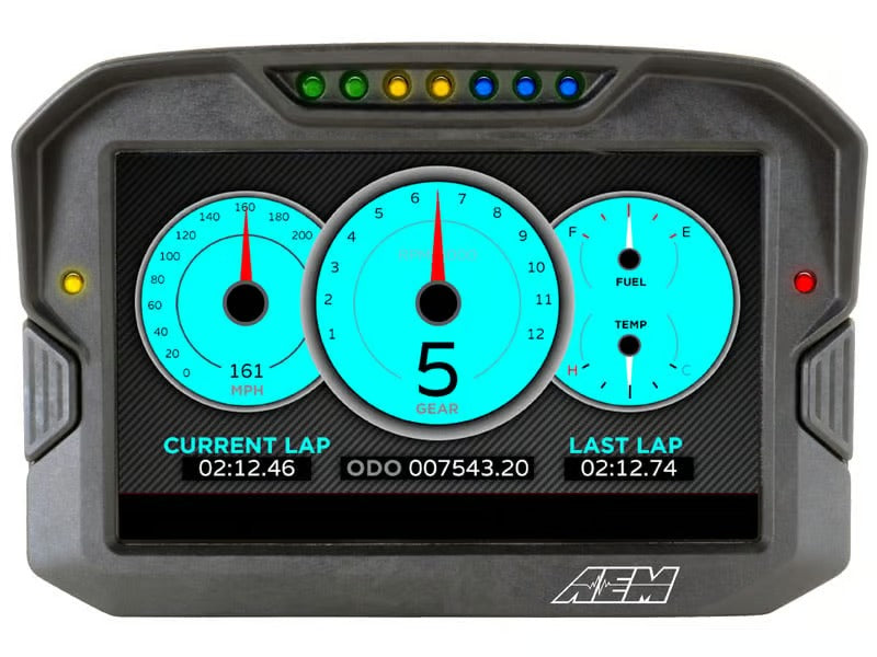 AEM CD-7 Carbon Non-Logging/ Non-GPS Display