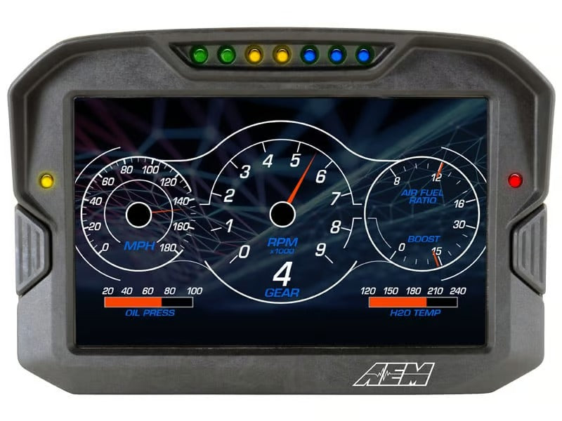 AEM CD-7 Carbon Non-Logging/ Non-GPS Display